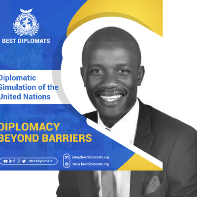 'This is Valentine Sanya, a potential diplomat of Kenya at Best Diplomats USA to be held in New York from 18th to 21st March, 2024. Join me and 200 other Young Leaders from diverse nations to help us craft Future Diplomats. #BestDiplomats #UnitedNations #UN #modelunitednations