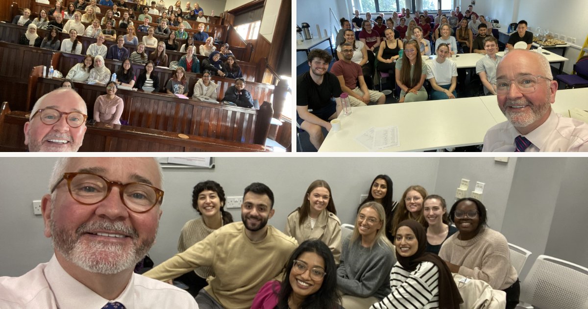 An enjoyable and interesting series of recent presentations in Scotland to BDS students @aberdeenuni, first year BDS and BSc @DundeeDental, and VT dentists in Glasgow @NesDental. We love hearing from the up-coming generation of dental professionals.  

#tomorrowsdentistry