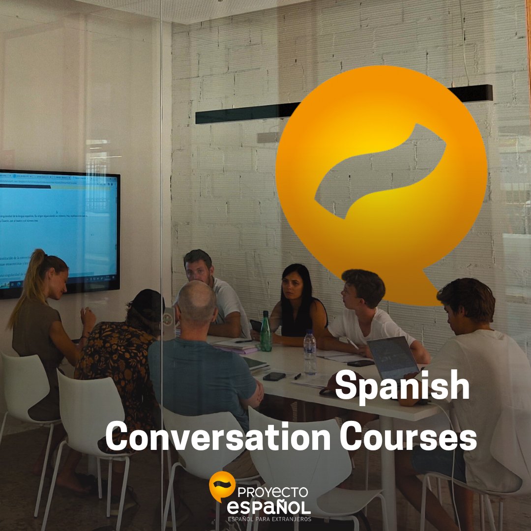 Ready to level up your Spanish conversation skills? 
🗣️ Join our Spanish Conversation Courses in sunny Spain and become so fluent that even silence won't hold you back anymore! 
🇪🇸💬 #SpeakSpanishLikeAPro #UnleashYourVoice #SpanishConversationMasters
