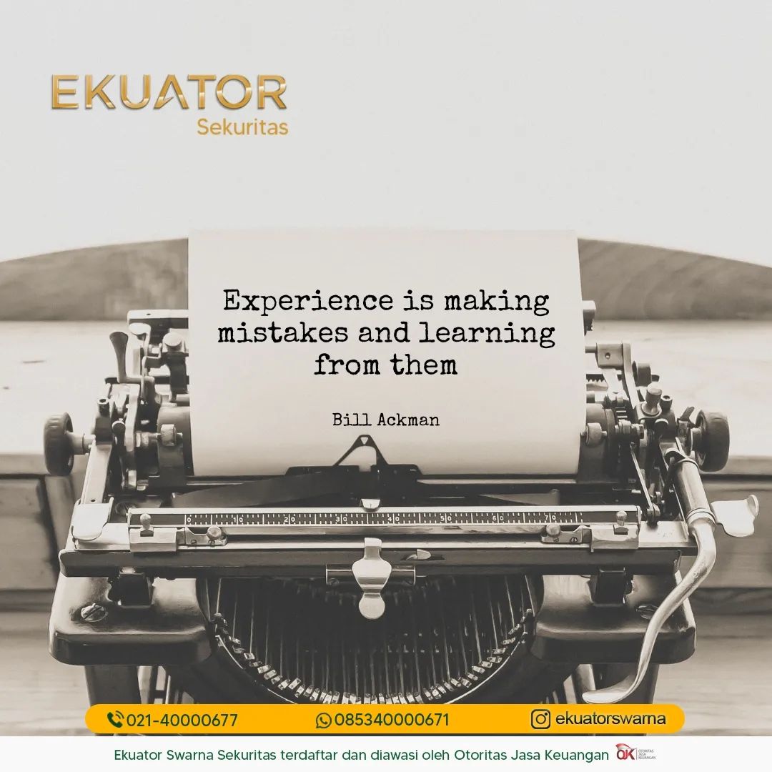 EkuatorMK's tweet photo. Melihat kebelakang untuk belajar🤘🏻

#CuanBarengEkuator
#EkuatorPilihanInvestasiku

#ekuatorswarna #ekuatorswarnasekuritas #investasi #investasisaham #investment #cuan
#investasimenguntungkan #GrowthWithEkuator #EkuatorAndalanku #InvestdiEkuatorAja https://t.co/zDHo6Smg9O