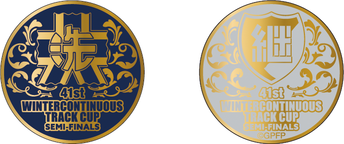 劇場グッズ ご紹介】 □メダル 2種 大洗女子学園と継続高校の校章が