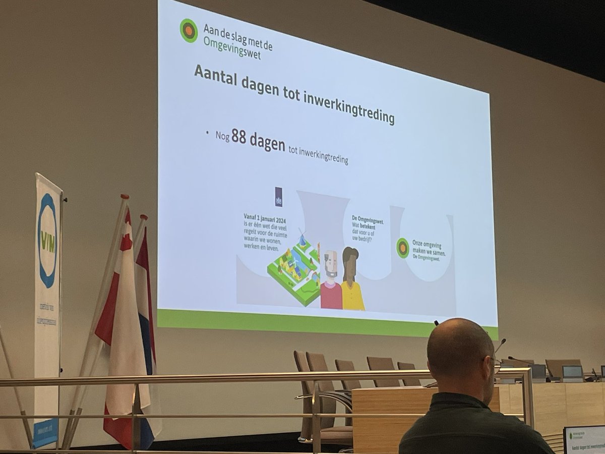 Nog 88 dagen tot inwerkingtreding #omgevingswet. #dvdo