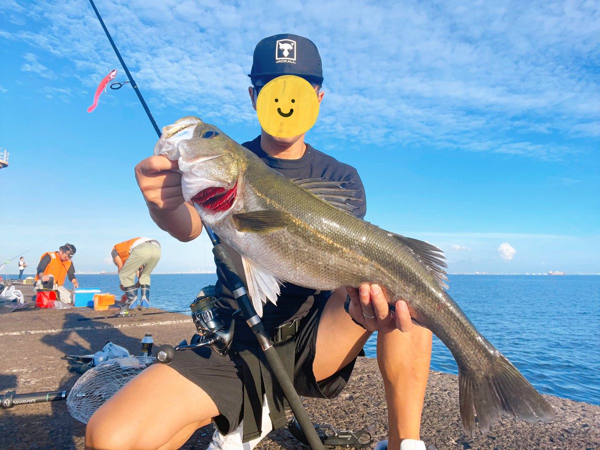 blacknikonama's tweet photo. マズメにどん。
#シーバス
#コルトスナイパーxr 
#ツインパワーxd4000xg
#PE0.8 フロロ14lb
#シーバス釣り #太刀魚ワインド #ライトショアジギング #東京湾ルアーフィッシング  #マゴチ釣り #川崎新堤防 #木更津沖堤防 #釣り好きな人と繋がりたい https://t.co/0eBAIDznrO