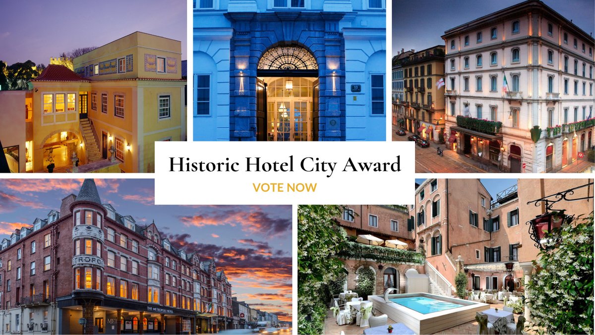 Cast your vote for the best CITY HOTELS in Europe: historichotelsofeurope.com/hotels/collect… It's your opportunity to play your part in celebrating and recognising the most exceptional hotels in Europe. Thank you #HotelAwards #ExcellenceinHospitality #HospitalityAwards