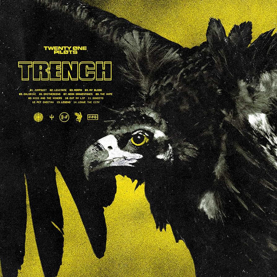 Twenty One Pilots released 'Trench' five years ago today

It has since been certified Platinum in the US

What's your favourite track on the album?