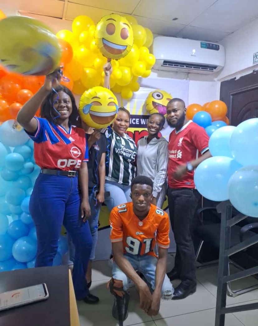 @Sterling_Bankng is not joking, Customer Appreciation Week still going and they're cooking up some exciting surprises. @suleimana is doing a really great job. Check out these snapshots from yesterday's costume day!' #Sterlingbank