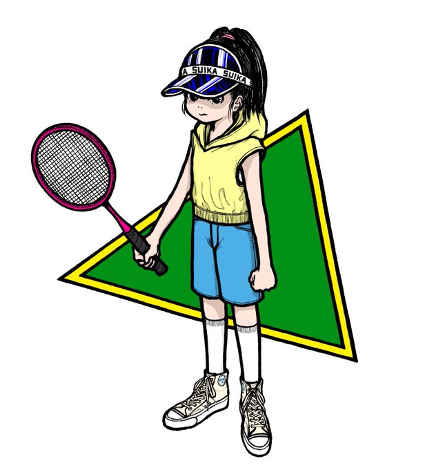「tennis racket」 illustration images(Latest｜RT&Fav:50)