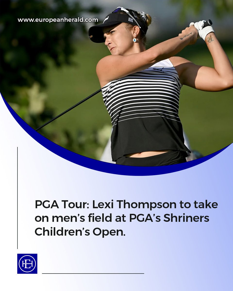 PGA Tour: Lexi Thompson to take on men’s field at PGA’s Shriners Children’s Open

#GolfTournament #GolfChallenge #PGATour #LexiThompson #golf #golfweek #lpga #pgatour #irishgolfer #shrinersopen #athlete #sports #pga