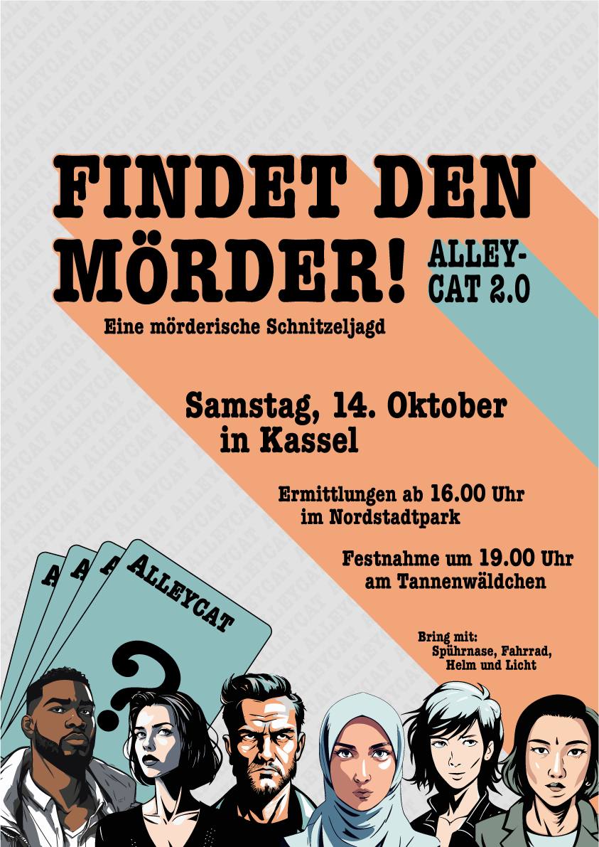 KasselCM's tweet photo. Es gibt wieder ein #alleycat in #Kassel. Wer hat Lust? https://t.co/6KE5YkQEEy