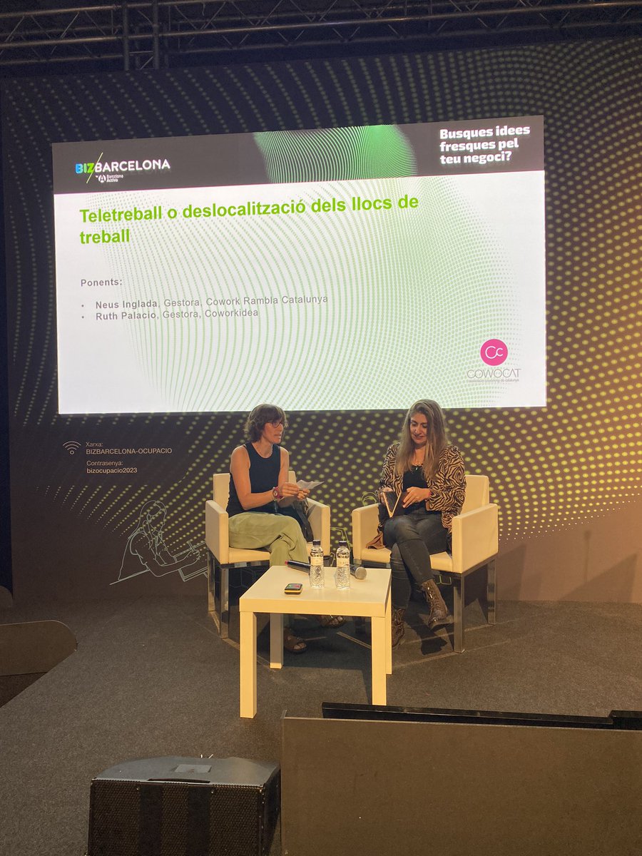 Teletreball o deslocalització dels llocs de treball.
Com pot ajudar el #coworking ?
<a href="/NeusInglada/">Cowork Rambla Cat</a> <a href="/Coworkidea/">COWORKIDEA</a> 
<a href="/bizbarcelona/">bizbarcelona</a>