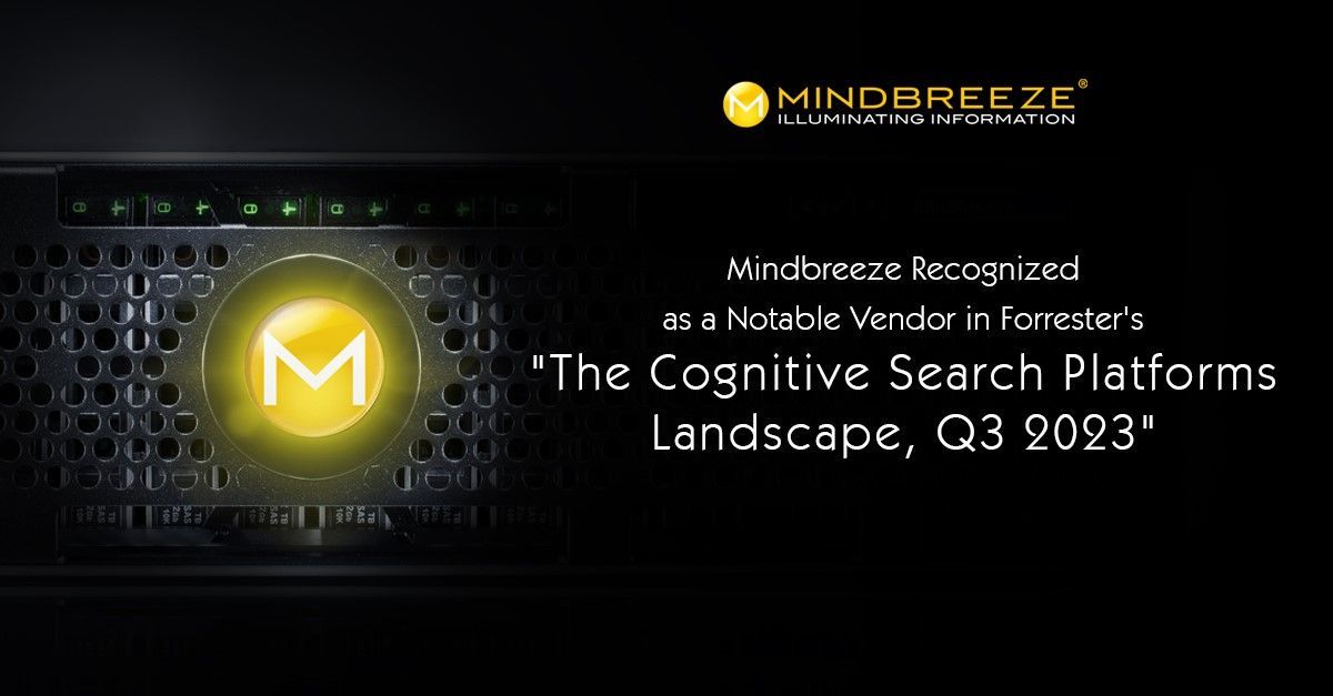 imoyse's tweet photo. Mindbreeze was named a leader and positioned highest in the 2022 Gartner Magic Quadrant for Insight Engines. Check out the full report on their website.
https://t.co/K8zV3DOSWB
#Data #AI #InsightEngines @mindbreeze https://t.co/pbUfuQ28Uz