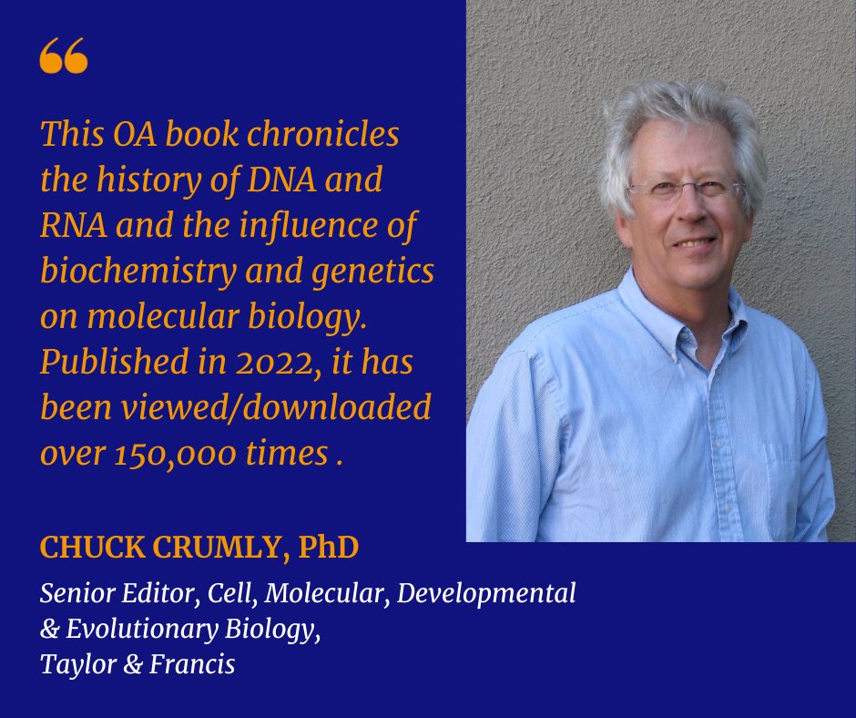 Learn more about ‘RNA, the Epicenter of Genetic Information’ and other must-read open access titles at the link below 

<a href="/ChuckCrumly/">C.R. (Chuck) Crumly</a> <a href="/ppamaral/">Paulo P. Amaral</a> 

#OpenAccess #OA