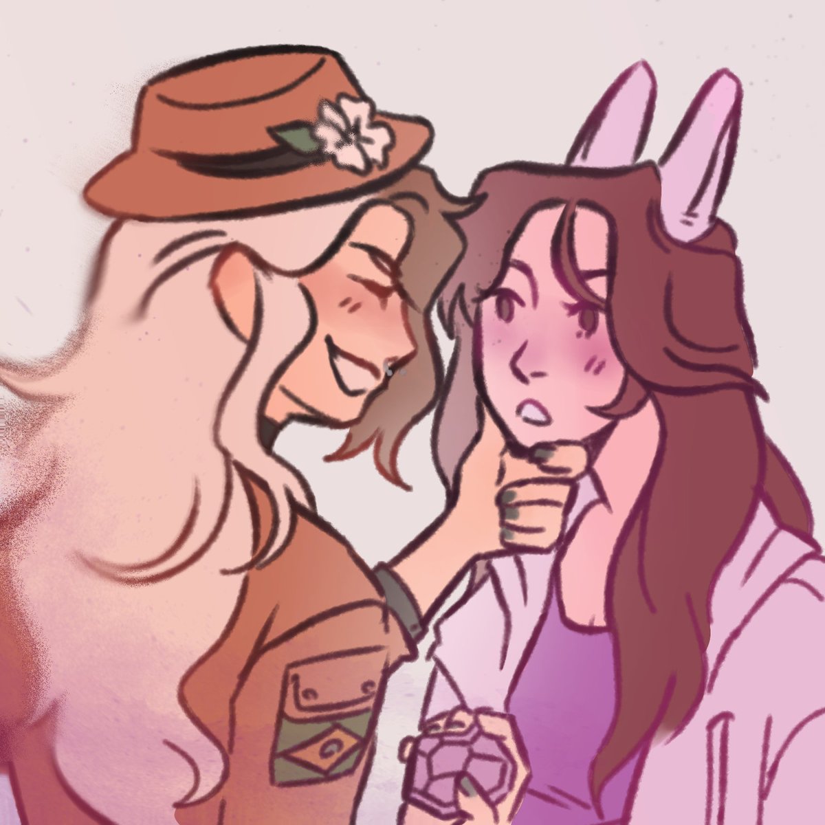 maybecau's tweet photo. "You're the most beautiful girl in the world"

#teaduo #teaduofanart #shyduo #qsmp #qsmpfanart https://t.co/LkSoAPra5A
