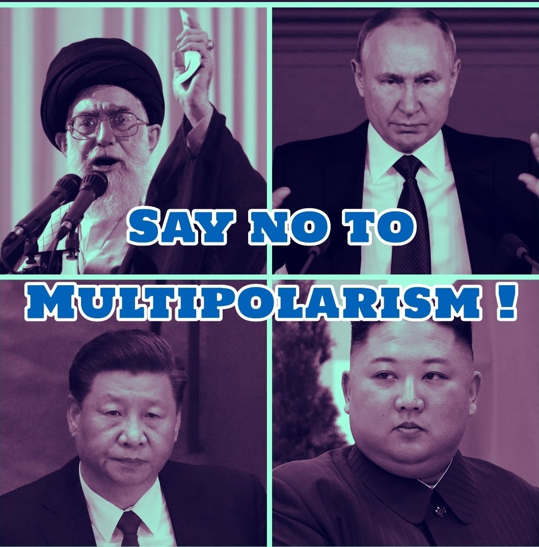 Magda_M_2020's tweet image. Putin&apos;s #MultipolarWorldOrder means: NOT democratic, NOT honest, and NOT fair for the majority of humanity.
#StopRussia 
#RussiaisATerroristState