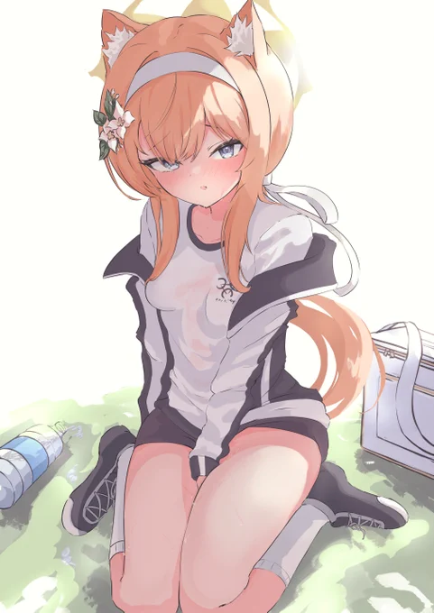 転んじゃったマリーちゃん #ブルアカ