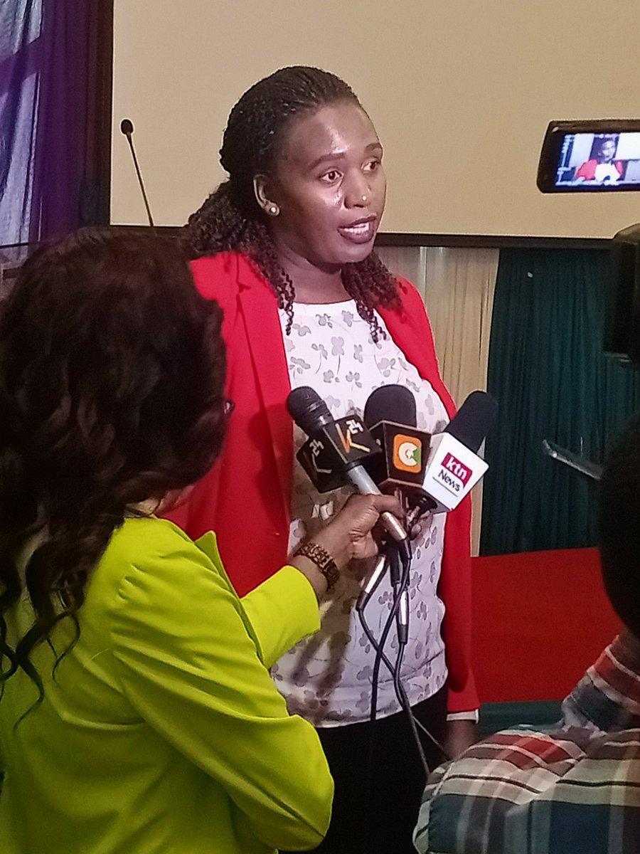 icrhk_official's tweet photo. Dr. Susan Ontiri during a media intreview after the #PMAGender dissemination meeting this morning. #GenderDataKE #GenderEquity #GBV https://t.co/QMo2ZINnX6