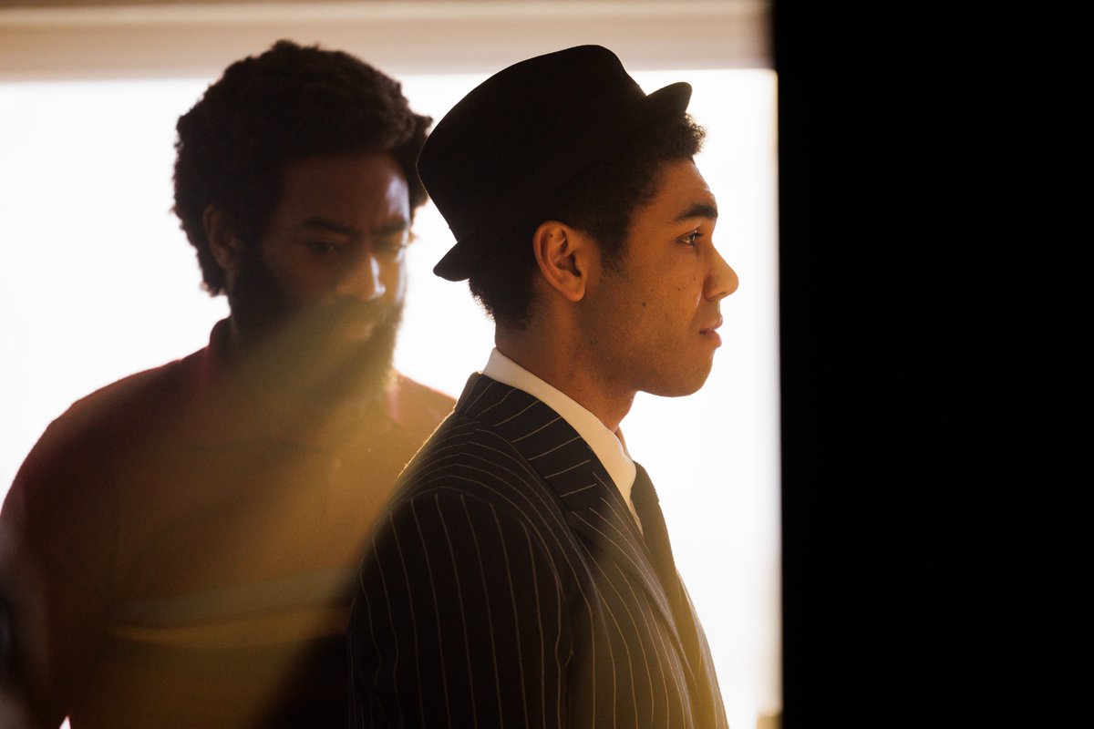BBCMidlandsPR's tweet photo. Just serving you a FIRST LOOK of major new Steven Knight drama, This Town 🌟

#ThisTown opens in 1981 and tells the story of a band’s formation against a backdrop of violence, capturing how creative genius can emerge from a time of madness. 🎤🥁🎸🎶

Coming soon to @BBCiPlayer https://t.co/7sdTvEsK9k