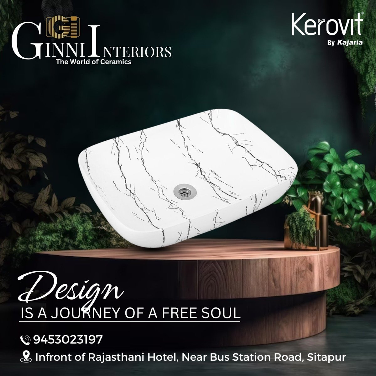 GinniInteriors's tweet image. "Basins That Reflect Your Style🤗
BUY NOW
Ginni Interiors-Bindal Brother
Call Now☎️
Contact Us :- 9453023197
#GinniInteriors #Kajariatiles #kitchenapplication #Hardwarefitting #SanitaryBathware #Sitapur #bestdecor #homedecoration #longlasting #LakhimpurKheri #laharpur #chimney