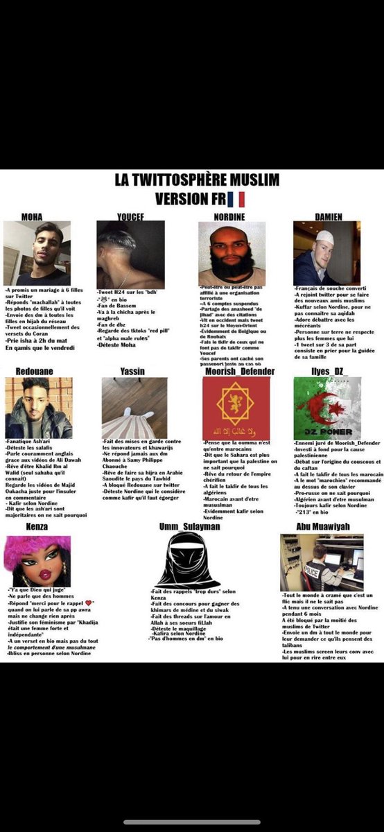IbnMuslim__'s tweet photo. La Twittosphere Muslim en France https://t.co/aZwNz6oVJ2