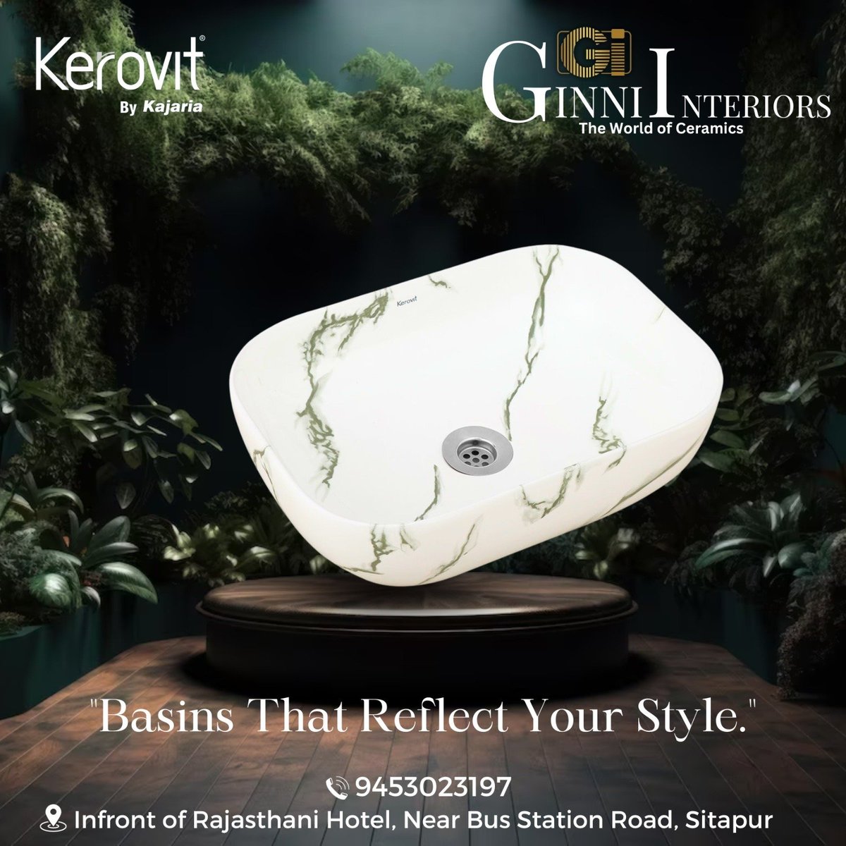 GinniInteriors's tweet image. "Basins That Reflect Your Style🤗
BUY NOW
Ginni Interiors-Bindal Brother
Call Now☎️
Contact Us :- 9453023197
#GinniInteriors #Kajariatiles #kitchenapplication #Hardwarefitting #SanitaryBathware #Sitapur #bestdecor #homedecoration #longlasting #LakhimpurKheri #laharpur #chimney