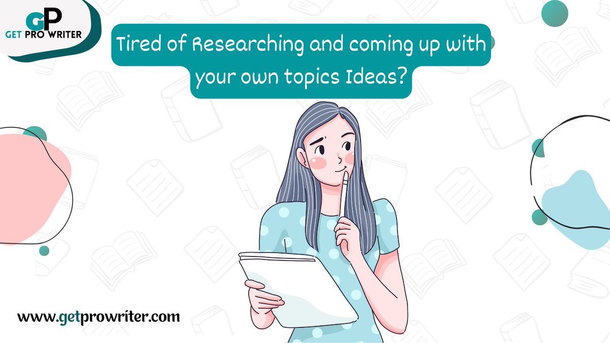Getprowriter's tweet photo. Feeling drained from endless research and topic brainstorming?🤯 

Let us lighten the load at https://t.co/tW2bt0oIPW! 🚀 

Join us today for a fresh perspective and a world of creative ideas!💡✍️

➤ For More Detail Visit: - https://t.co/NO6W0HKHnL

#ResearchRelief #GetProWriter https://t.co/ZZ6Ln3x0k6