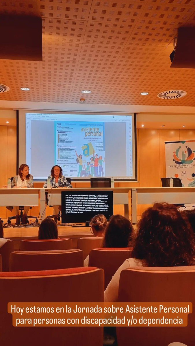 FraternidadAsoc's tweet photo. Hoy estamos en la Jornada sobre Asistente Personal para personas con discapacidad y/o dependencia.
@socialasturias_ @CocemfeAsturias @plenasturias #predif @CERMIASTURIAS https://t.co/BR8z8KU4Lc