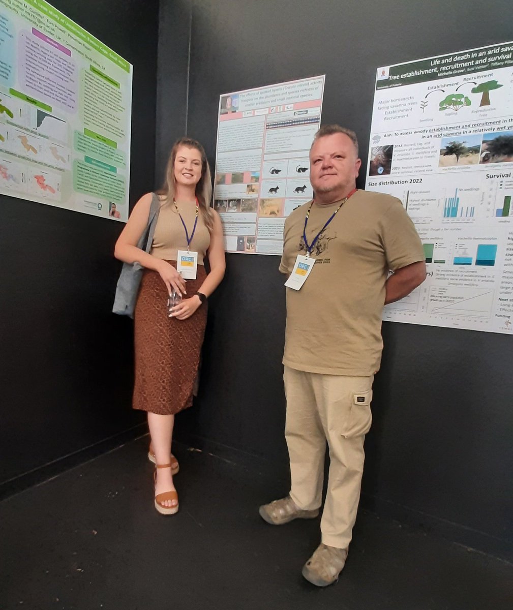 ajansenvv's tweet image. It was an informative poster session with a lot of interesting information from various projects! My poster on the effects of hyaena activity hotspots will be up until tomorrow, so feel free to have a look if you are still around!
@JanBuffel
#ORC2023 #ORGC