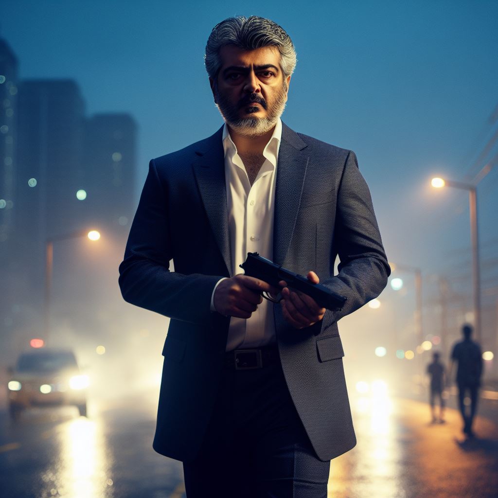 shadowguy1998's tweet photo. Thread for My Favourite AI Generated Images of #AjithKumar Sir

#VidaaMuyarchi

#AjithKumar with Guns https://t.co/97ONxSQRXi