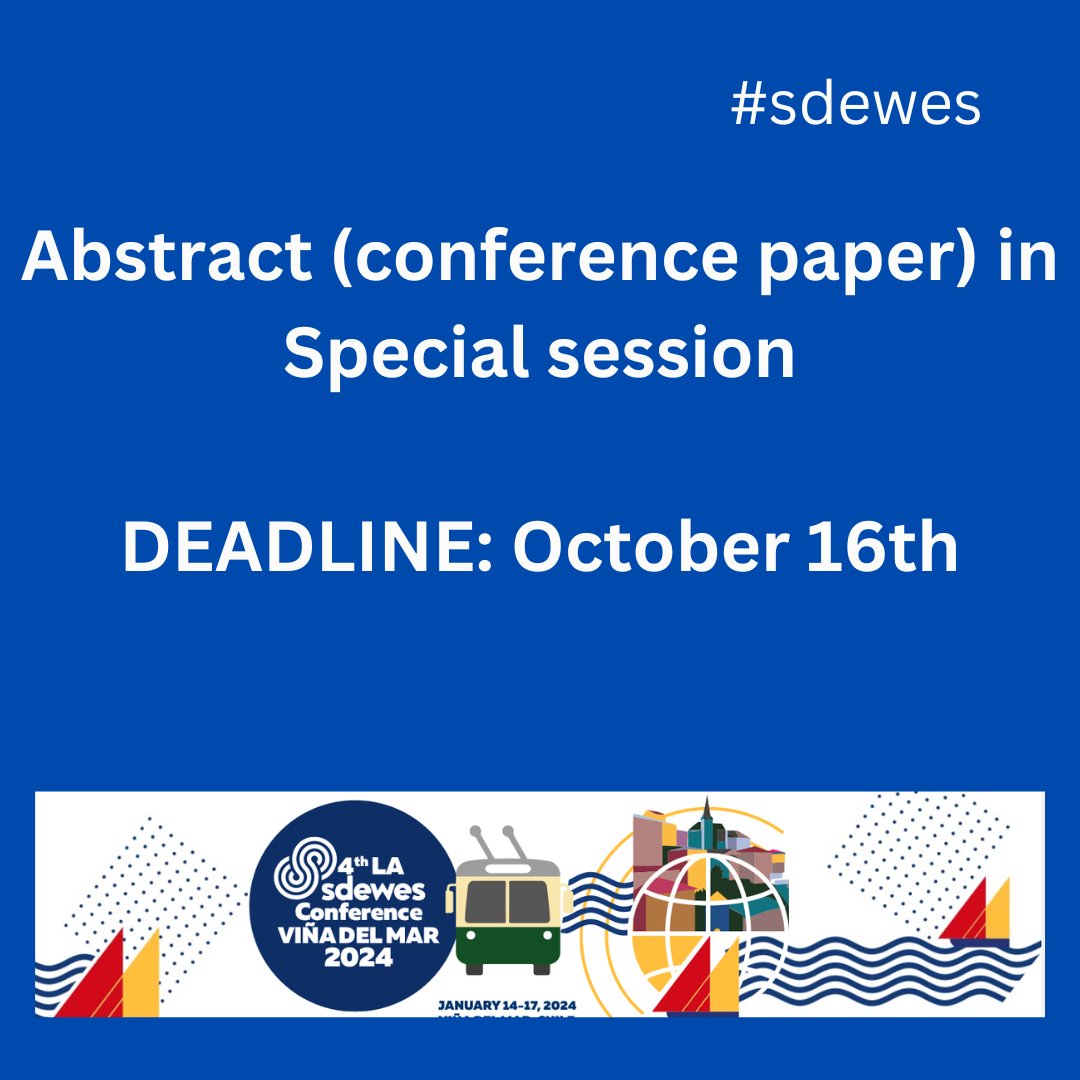 🔜 Join us in #Chile in January @ the 4th LA #SDEWES Conference!

⏩vinadelmar2024.sdewes.org

<a href="/nduic/">Neven Duїc 🇪🇺🇺🇦🇬🇪🇲🇩</a> <a href="/mgracacarvalho/">Maria Graça Carvalho</a> <a href="/ProfHLund/">Henrik Lund</a> <a href="/ChristianOnRE/">Christian Breyer 🦣</a> <a href="/BrianVad/">Brian Vad Mathiesen 🇩🇰🇺🇦</a> <a href="/siir_kilkis/">Siir Kilkis</a> <a href="/SveucilisteZG/">Sveučilište u Zagrebu</a>