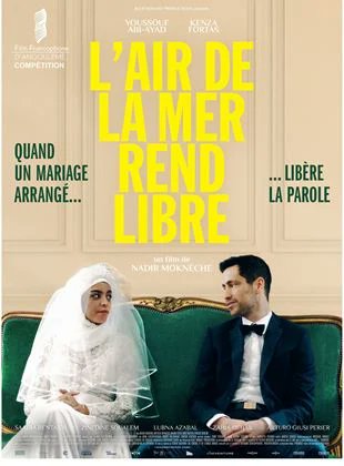 Cumul entrées cinéma 1er jour France : #LAirDeLaMerRendLibre distribué par @Pyramide_Films affiche 2 622 entrées dont 1 031 entrées d'AVP avec 72 copies.