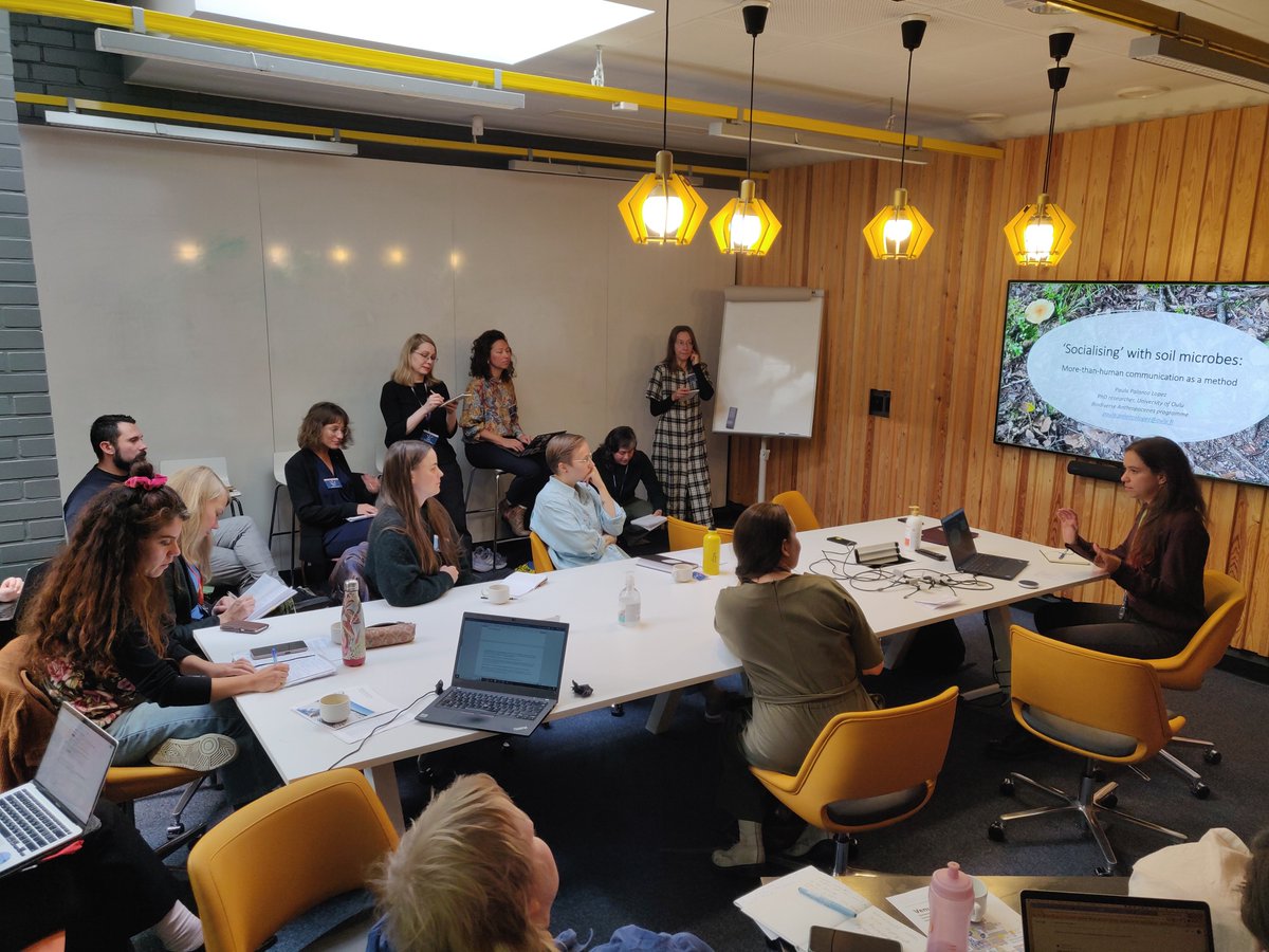 Anna_K_speaking's tweet photo. We end with @paupallop 's proposition on the relevance of microbial communication in acting on #amr antimicrobial resistance .  What a super session ! https://t.co/LkfVhbj1BG