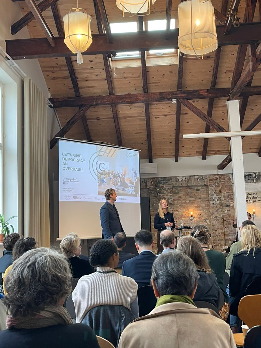 YIAGA's tweet photo. Our Programme Officer, Citizens Engagement @NiyanSanusi is currently attending the Democracy R&D Conference in Copenhagen, Denmark. The annual conference brings together experts in deliberative democracy from around the world to share knowledge.
#DRDConference23
#DelibWave https://t.co/SkxlCluSBF