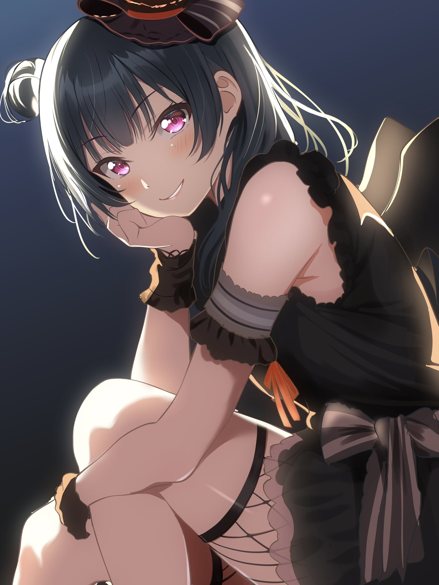 朝霧 on X: RT @borgbattlerT: 善子「ふふ、ドキドキムラムラしてきた？」 t.coRrpvF5mcG9   X