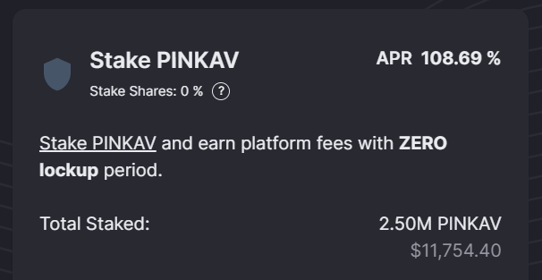 Kinda sucks waiting to enjoy the revenue sharing that your favorite protocol promised you?

We understand that at Pinjam - which is why there's no lockup period for $PINKAV stakers!

➡️ app.pinjamlabs.com/manage

Stake NOW and enjoy more than $40,000 in protocol revenue 😎
