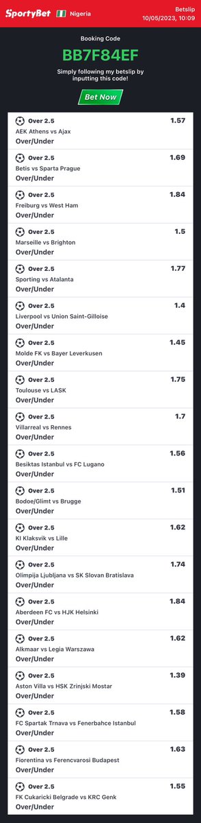 Lexybabs's tweet photo. BB7F84EF over 2.5
D70A6CA1 HT over 1
Y’all want to win without losing, it doesn’t work that way https://t.co/UE1ASKsUOb