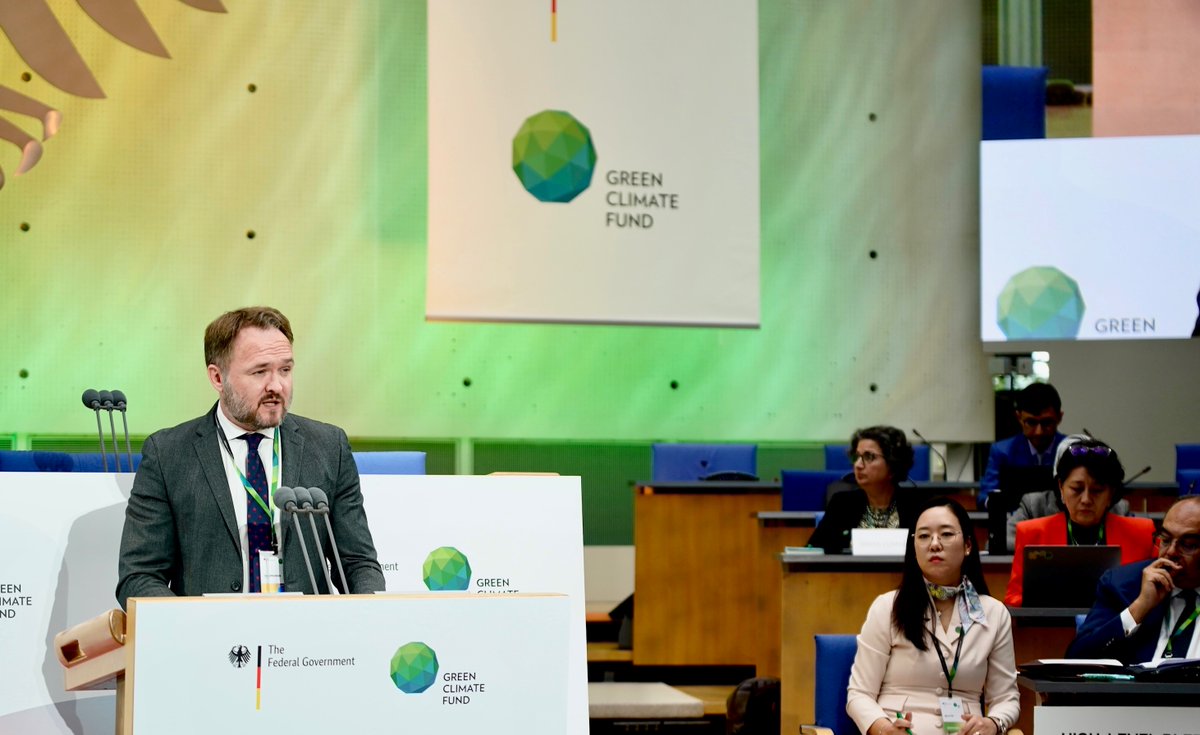 DanishMFA's tweet photo. .@DanJoergensen: "🇩🇰 committed to support #theGCFs work to mobilize more capital to #ClimateAction.
Doubling 🇩🇰 contribution to #theGCF to 232 M USD to deliver on #ClimateActionNow." https://t.co/EIDmlDRUTj