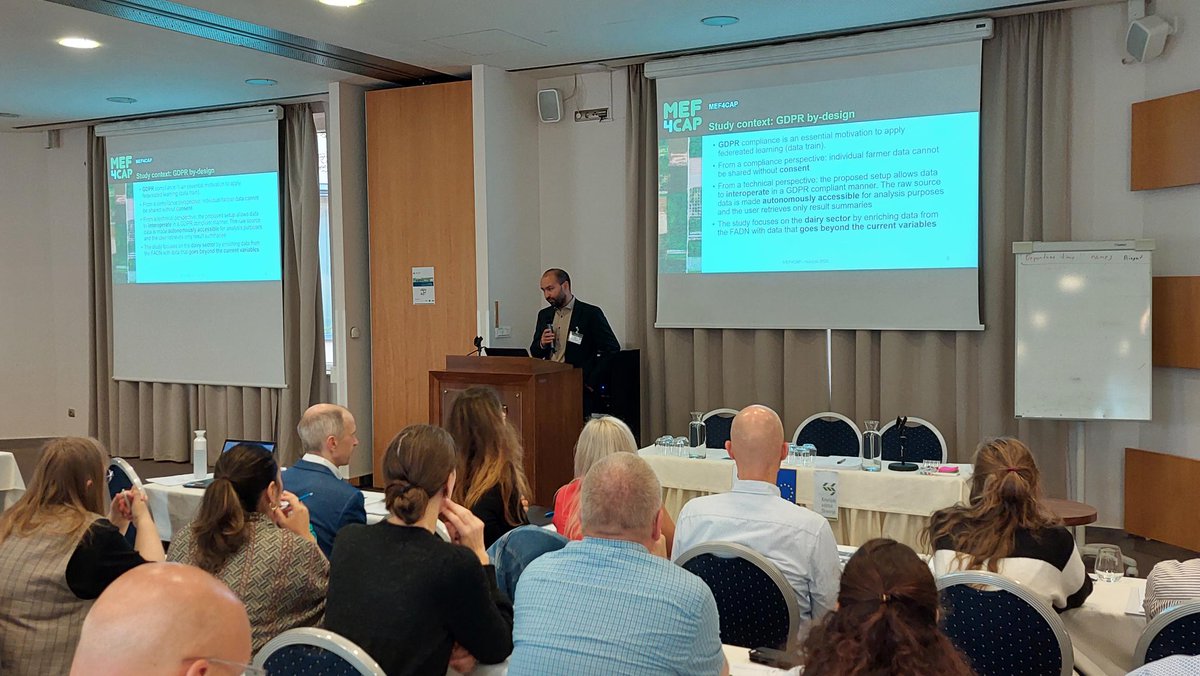 This week #MEF4CAP partners attended @WUReconomic’s Pacioli workshop on the collection and use of farm-level data for policy analysis, where they provided insight on: 🌱Future data needs & small farms 📊Data integration 🔒GDPR Learn more about the project mef4cap.eu