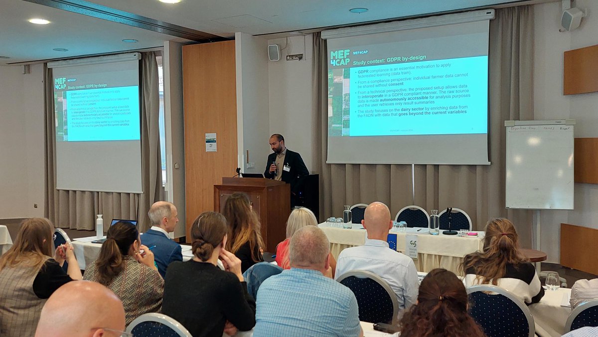 MEF4CAP (@mef4cap) on Twitter photo This week #MEF4CAP partners attended <a href="/WUReconomic/">WUR Economic</a>’s Pacioli workshop on the collection and use of farm-level data for policy analysis, where they provided insight on:
🌱Future data needs & small farms
📊Data integration
🔒GDPR
Learn more about the project mef4cap.eu This week #MEF4CAP partners attended <a href="/WUReconomic/">WUR Economic</a>’s Pacioli workshop on the collection and use of farm-level data for policy analysis, where they provided insight on:
🌱Future data needs & small farms
📊Data integration
🔒GDPR
Learn more about the project mef4cap.eu