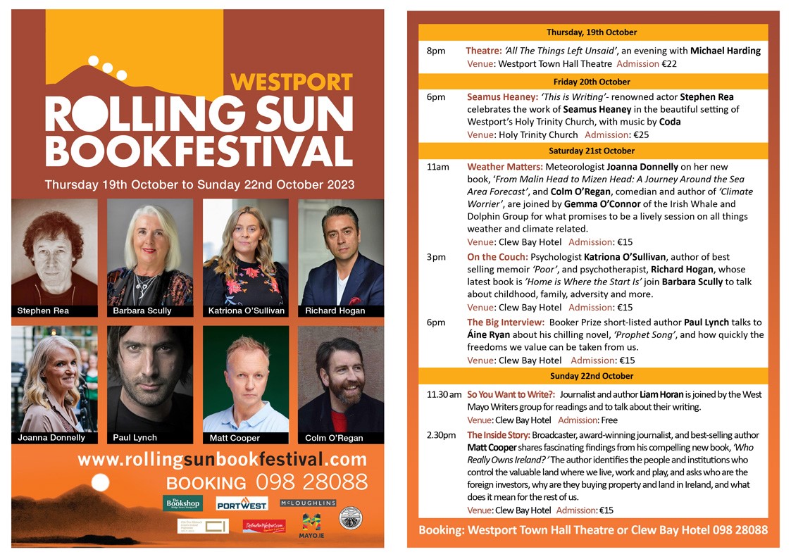 📢 Exciting news! The programme for the Rolling Sun Book Festival has just launched! 🎉 Join us socials for all the updates, author highlights, and behind-the-scenes action. 📚✨ #RollingSunBookFestival #BookLovers #LiteraryCommunity #AuthorTalks #BookwormsUniteal