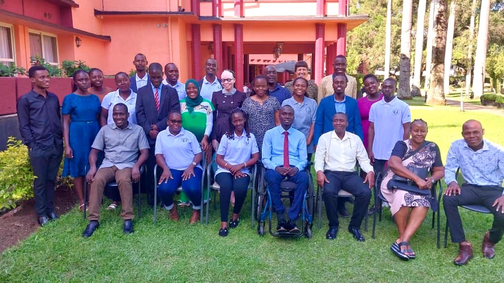 MRC_Uganda's tweet photo. 🎯Proud of 14 youth with disabilities and their peers who successfully completed internships in research studies @MRC_Uganda and @CHDCMakerere . Part of initiatives in our Disability Research Group👏
@UKRI @NCPDisability @ahrcpress @LSHTM https://t.co/HMr5tpeNph