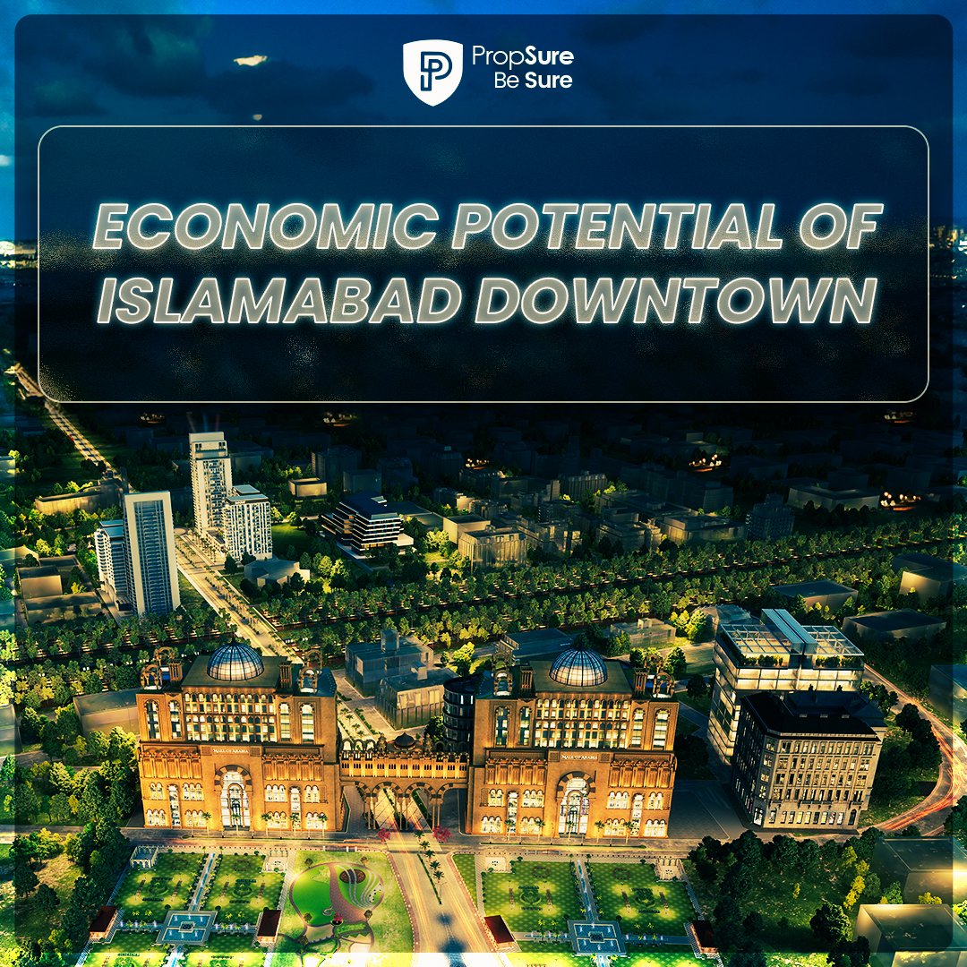 PropsureDigital's tweet image. Unlocking the economic potential of Islamabad Downtown:

A catalyst for job creation, entrepreneurship, and innovation with an estimated PKR 500 Million USD in economic output.

#Propsure #islamabadProperty #RealEstate #realestateinvesting #islamabad