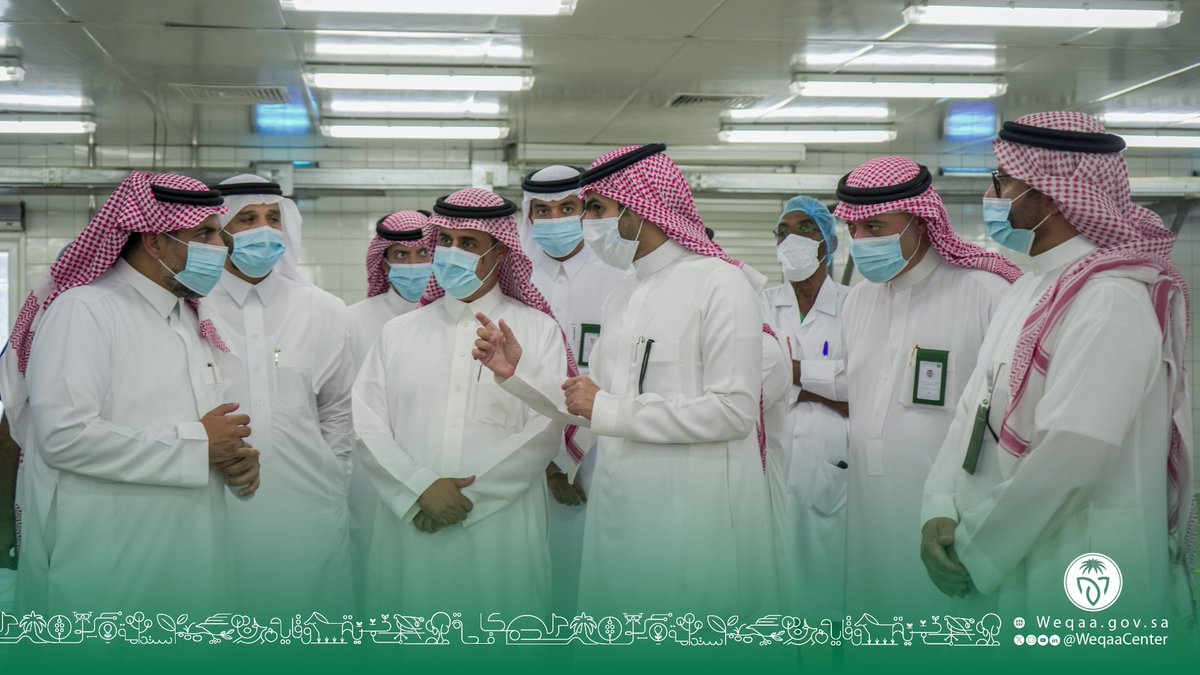 #جولات_وقاء | الرئيس التنفيذي لمركز #وقاء في جولة تفقدية إلى فرع المنطقة الشرقية، تضمنت زيارة عدد من مشاريع قطاعي الصحة الحيوانية والنباتية والالتقاء بمنسوبي المركز بالمنطقة، والوقوف على المنشآت والإمكانيات الداعمة للأعمال.