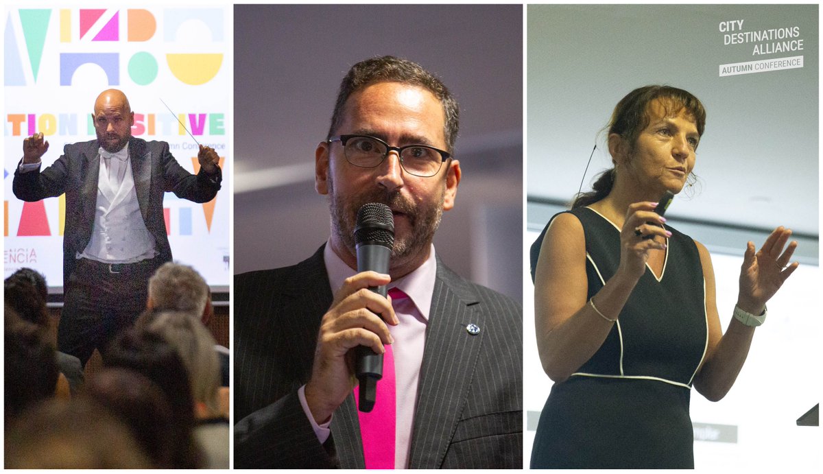 citydna_eu's tweet photo. ๐ง๐ขToday is the beginning of the Building Blocks for #DestinationPositive #CityDNA Autumn Conference. The conference kicked off with an ice-breaker by a local artist & attendees got a warm welcome by Miguel รngel Pรฉrez from @ValenciaCity & @spetra, President of @citydna_eu. https://t.co/jYqLn6GCvX