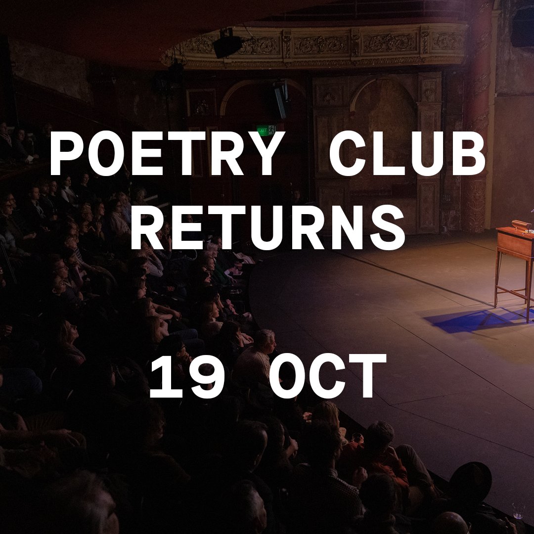Happy #NationalPoetryDay! Celebrate with our Poetry Club on the 19 Oct, accompanied by the beautiful readings of Daljit Nagra (@DaljitNagra4), Matthew Hollis & Mona Arshi (@arshi_mona) ✨✨✨ To book tickets - bit.ly/45Vp0hO