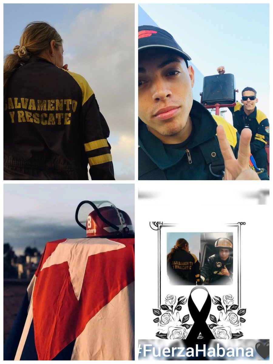 📢 Atención ‼️

Dos vidas de héroes uniformados...

🖤Dos almas bautizadas con el sacrificio del deber cumplido.

🖤Dos jóvenes que se marcharon al umbral de los mártires de la Patria agradecida.

📌Hoy Cuba llora la pérdida y los refugia en el ❤️

#HonrarHonra 
#DeZurdaTeam