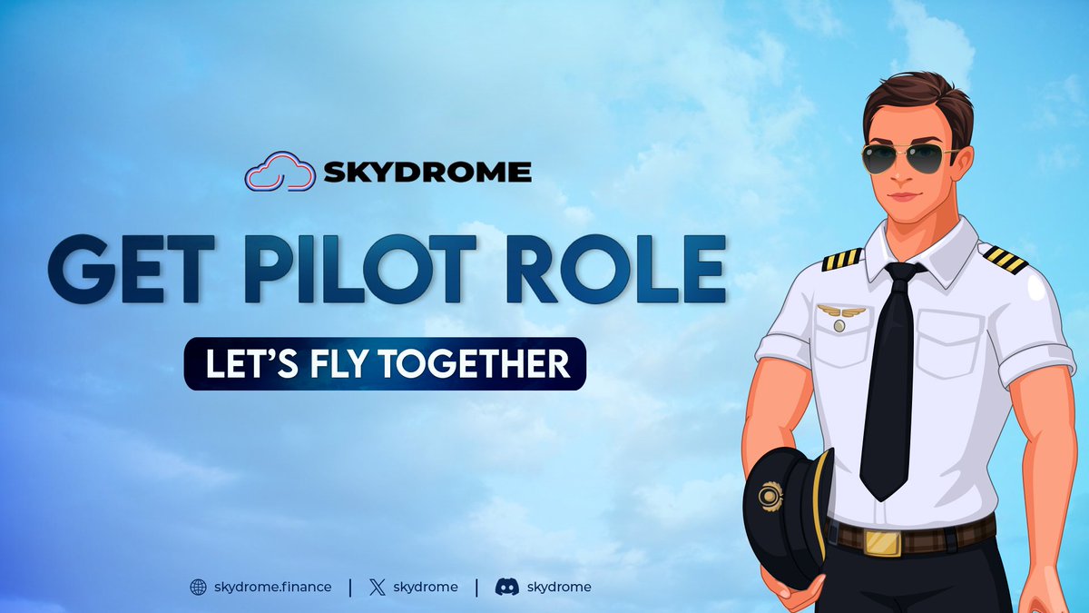 🚀 Introducing the Skydrome Pilot Discord Role!

Level up your engagement with our Skydrome Pilot role on our Discord! Curious about the perks? Stay tuned. 😏

💡Earn it with 700 XP (Level 4) from Zealy quests. Start here: zealy.io/c/skydrome/que…

✨ Testnet participants get a