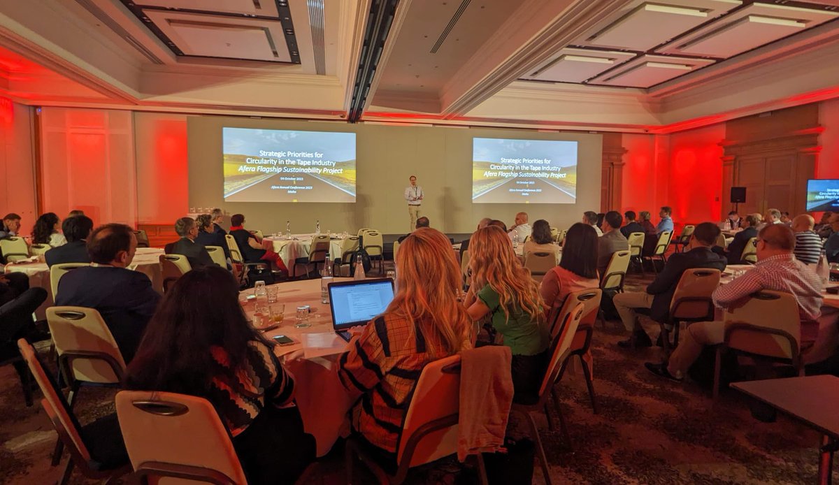 Today the AFERA TAPE CONFERENCE 2023 - "TAPING OUR FUTURE" started.
Our client Afera, The European adhesive tape network has 115 attendees in Malta working on the themes: ‘Redefining Value and Reinventing Industry Collaboration’. 
#Associations  #conference  #TapesIndustry