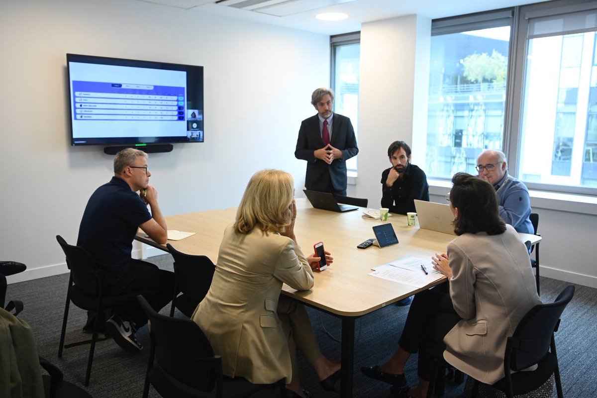 Échange ce matin avec l’<a href="/ANJ_FR/">Autorité nationale des jeux</a> et les acteurs de la plateforme nationale de lutte contre les manipulations sportives. Alors que la Coupe du monde de rugby <a href="/France2023/">Rugby World Cup France 2023</a> bat son plein et que les Jeux approchent, <a href="/Sports_gouv/">Ministère des Sports 🇫🇷</a> est pleinement mobilisé aux côtés de l'<a href="/ANJ_FR/">Autorité nationale des jeux</a> pour