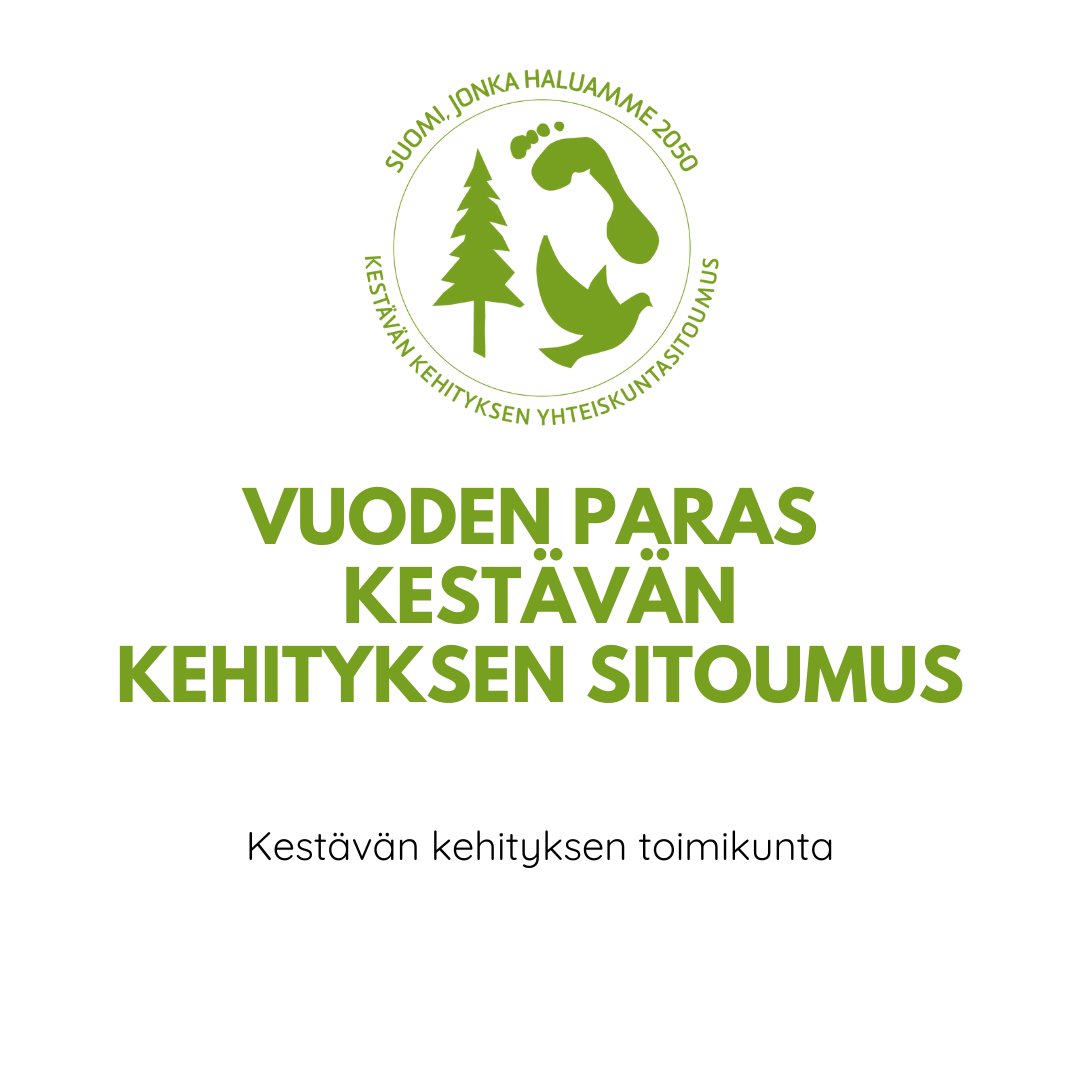 "Yhteishankintayksikön ominaisuudessa Monetran kilpailutuksien vaikutus näkyy alueellisesti Pohjois-Suomessa usean maakunnan ja kunnan hankinnoissa."
Green deal -sitoumuksen palkintokategoriassa palkittiin Monetra! Tällä kestävällä tiellä on hyvä jatkaa!
#sitoumus2050 #kestävyys