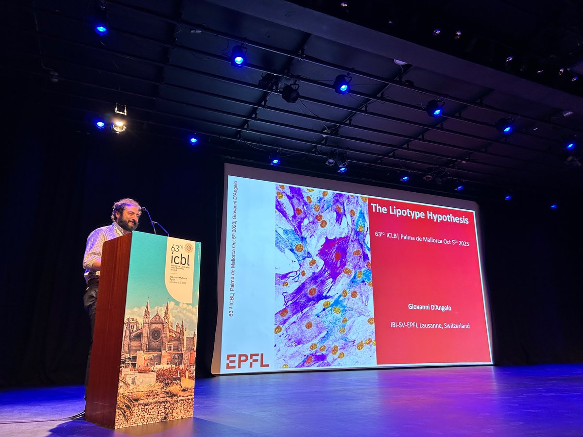 Get ready for Giovanni d'Angelo @Gio_Dangel0  presenting an exciting plenary talk on 'The Lipotype Hypothesis”.

@idisbaib @OncoworkshopIB #WCRPalma23